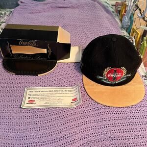 Coca Cola Coke Collector’s Series Limited Edition 813 of 2500 COA Cap Hat